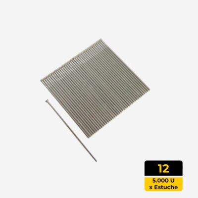 Brad 12 Galvanizado (Estuche 5.000 unid)