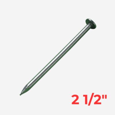 Clavo corriente 2 1/2" bolsa 1k (Caja 20 unid)