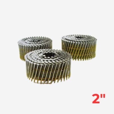 Clavos en Bobina 2" Roscado (Caja 9.000 unid)