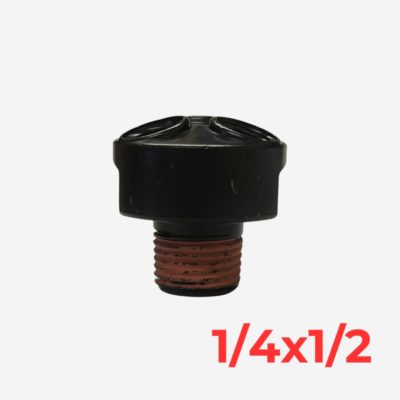 Puerto conector 3 alum. 1/4 x 1/2″